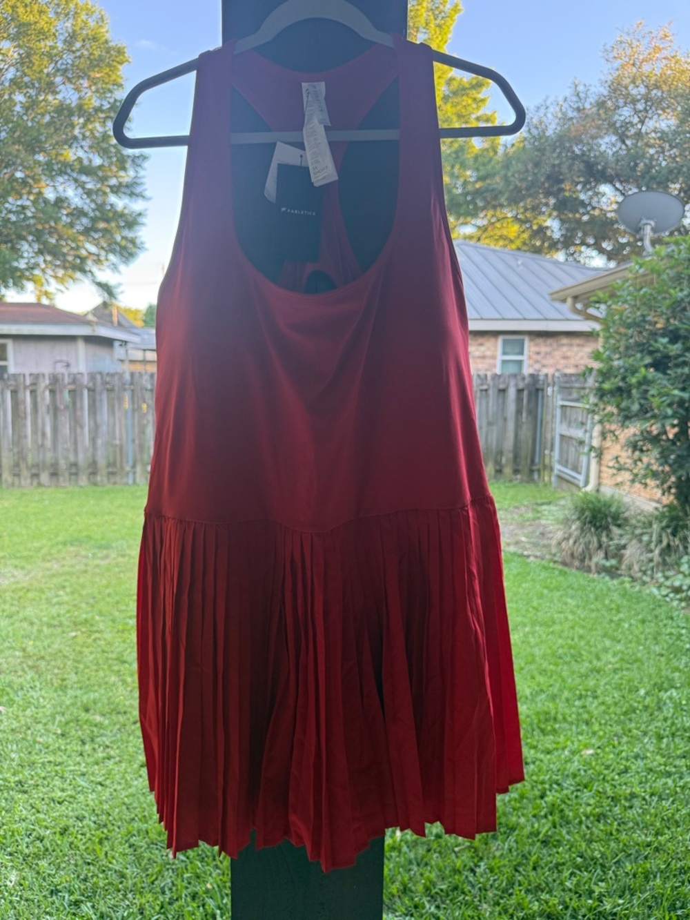 Fabletics Hot Shot pleated dress classic mini NWT - Picture 5 of 8